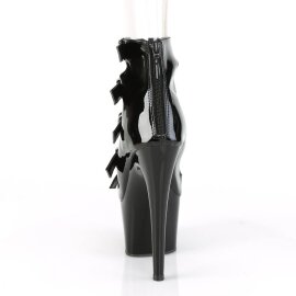 Pleaser ADORE-700-33 Plateau Stiefeletten Lack Schwarz EU-35 / US-5