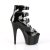 Pleaser ADORE-700-33 Plateau Stiefeletten Lack Schwarz EU-35 / US-5