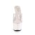 Pleaser ADORE-701LG Plateau Pantoletten Glitter Transparent Rosa EU-35 / US-5