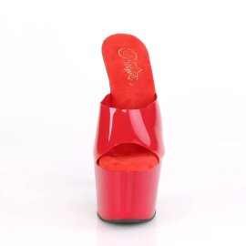 Pleaser ADORE-701N Plateau Pantoletten Rot EU-37 / US-7