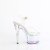 Pleaser ADORE-708HT Plateau Sandaletten Rauch Transparent EU-37 / US-7