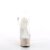 Pleaser ADORE-708MB Plateau Sandaletten Transparent Bunt EU-35 / US-5