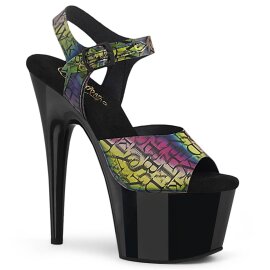 Pleaser ADORE-708N-LTP Plateau Sandaletten Bunt EU-37 / US-7