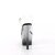 Pleaser ADORE-708SS Plateau Sandaletten Glitter Transparent Silber EU-35 / US-5