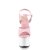 Pleaser ADORE-709 Plateau Sandaletten Lack Rosa Weiß EU-35 / US-5