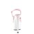 Pleaser ADORE-709 Plateau Sandaletten Lack Rosa Weiß EU-35 / US-5