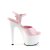 Pleaser ADORE-709 Plateau Sandaletten Lack Rosa Weiß EU-35 / US-5