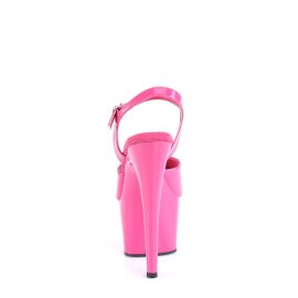 Pleaser ADORE-709 Plateau Sandaletten Lack Pink EU-37 / US-7