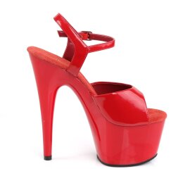 Pleaser ADORE-709 Plateau Sandaletten Rot EU-35 / US-5