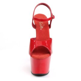 Pleaser ADORE-709 Plateau Sandaletten Rot EU-37 / US-7