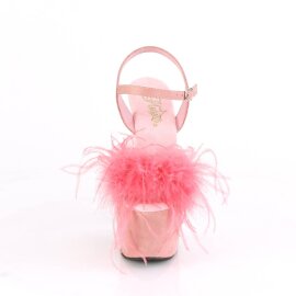 Pleaser ADORE-709F Plateau Sandaletten Wildleder Rosa...