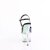 Pleaser ADORE-709HT Plateau Sandaletten Holo Schwarz Transparent EU-40 / US-10