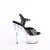 Pleaser ADORE-709HT Plateau Sandaletten Holo Schwarz Transparent EU-35 / US-5