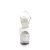 Pleaser ADORE-709HT Plateau Sandaletten Holo Weiß Transparent EU-44 / US-14