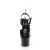 Pleaser ADORE-724 Plateau Sandaletten Lack Schwarz EU-36 / US-6