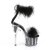 Pleaser ADORE-724F Plateau Sandaletten Transparent Schwarz EU-35 / US-5