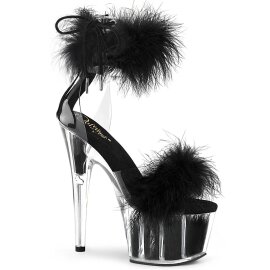 Pleaser ADORE-724F Plateau Sandaletten Transparent...