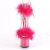 Pleaser ADORE-724F Plateau Sandaletten Transparent Pink EU-35 / US-5