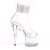 Pleaser ADORE-724RS Plateau Sandaletten Strass Transparent EU-38 / US-8