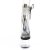 Pleaser ADORE-724RS Plateau Sandaletten Strass Transparent EU-41 / US-11