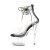 Pleaser ADORE-724RS Plateau Sandaletten Strass Transparent EU-42 / US-12