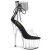 Pleaser ADORE-724RS Plateau Sandaletten Strass Transparent EU-39 / US-9