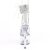 Pleaser ADORE-724RS-02 Plateau Sandaletten Strass Transparent EU-41 / US-11