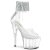 Pleaser ADORE-724RS-02 Plateau Sandaletten Strass Transparent EU-38 / US-8