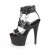 Pleaser ADORE-761 Plateau Sandaletten Kunstleder Schwarz EU-41 / US-11