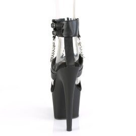 Pleaser ADORE-761 Plateau Sandaletten Kunstleder Schwarz EU-35 / US-5