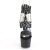 Pleaser ADORE-761 Plateau Sandaletten Kunstleder Schwarz EU-35 / US-5