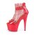 Pleaser ADORE-765RM Plateau Sandaletten Mesh Lack Rot EU-35 / US-5