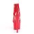 Pleaser ADORE-765RM Plateau Sandaletten Mesh Lack Rot EU-35 / US-5