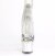 Pleaser ADORE-765RM Plateau Sandaletten Mesh Chrom Silber EU-37 / US-7