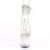 Pleaser ADORE-791-2RS Plateau Sandaletten Lack Strass Transparent EU-42 / US-12