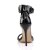 Pleaser AMUSE-10 Sandaletten Lack Schwarz EU-35 / US-5