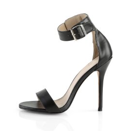Pleaser AMUSE-10 Sandaletten Schwarz EU-36 / US-6