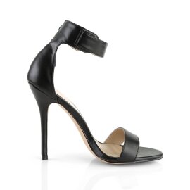 Pleaser AMUSE-10 Sandaletten Schwarz EU-39 / US-9
