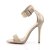 Pleaser AMUSE-10 Sandaletten Lack Beige EU-40 / US-10