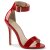 Pleaser AMUSE-10 Sandaletten Lack Rot EU-44 / US-14