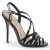 Pleaser AMUSE-13 Sandaletten Lack Schwarz EU-35 / US-5