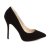 Pleaser AMUSE-20 Pumps Samt Schwarz EU-44 / US-14