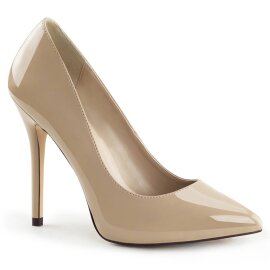 Pleaser AMUSE-20 Pumps Lack Beige EU-41 / US-11