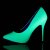 Pleaser AMUSE-20 Pumps Lack Neon Grün EU-40 / US-10