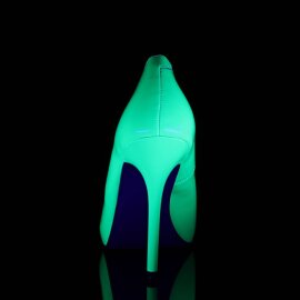 Pleaser AMUSE-20 Pumps Lack Neon Grün EU-41 / US-11