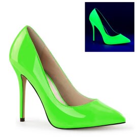 Pleaser AMUSE-20 Pumps Lack Neon Grün EU-39 / US-9