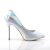 Pleaser AMUSE-20 Pumps Holo Silber EU-39 / US-9