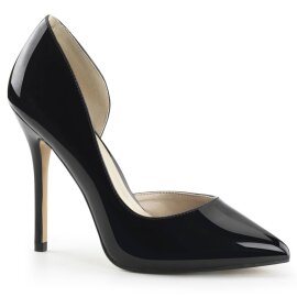 Pleaser AMUSE-22 Pumps Lack Schwarz EU-40 / US-10