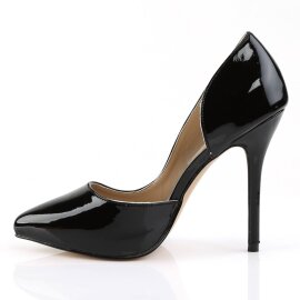 Pleaser AMUSE-22 Pumps Lack Schwarz EU-44 / US-14