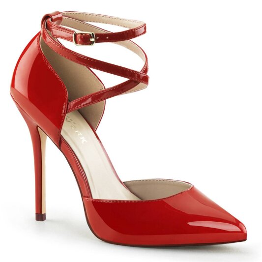 Pleaser AMUSE-25 Pumps Lack Rot EU-35 / US-5